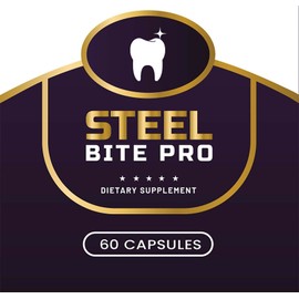 Steel Bite Pro Teeth & Gum Supplement 60 Capsules