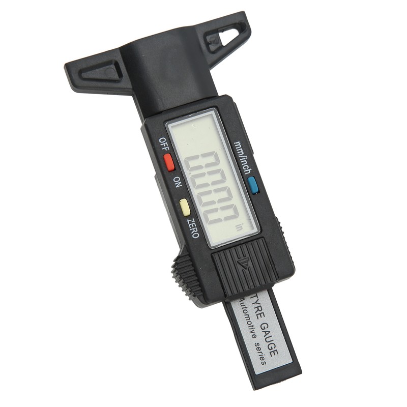 Digital Tread Depth Gauge 0 to 25mm Range LCD Display