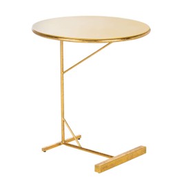 Safavieh Home Sionne Yellow and Gold Round C Table