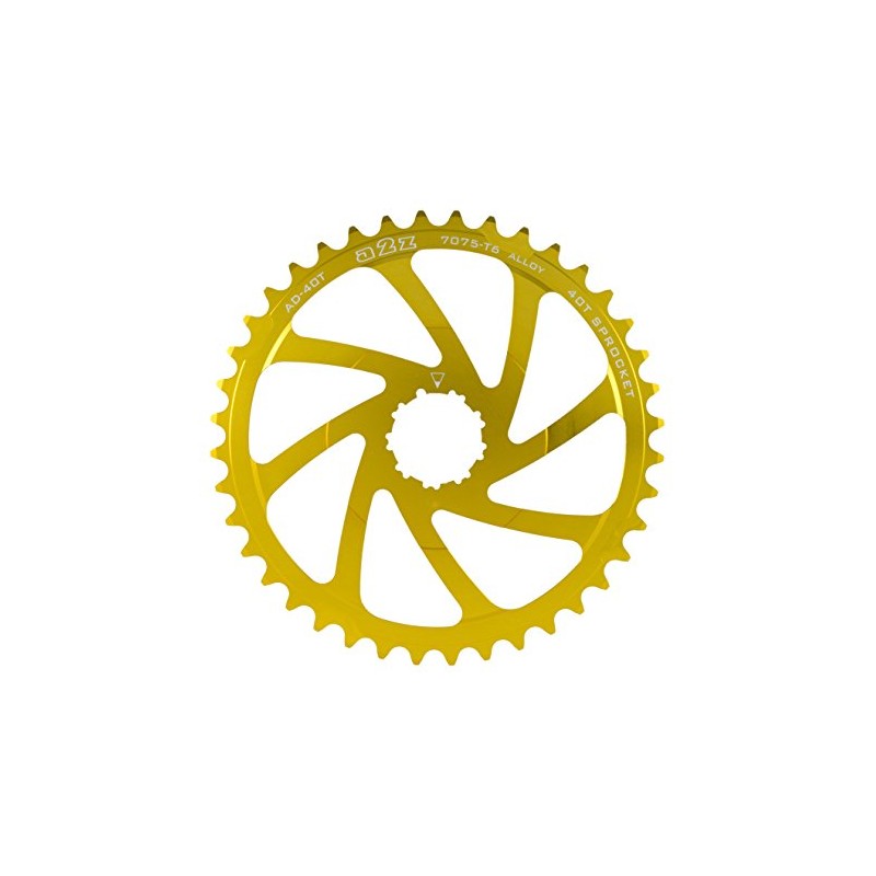 A2z Schnellspanner Vielzahl Kassetten Adapter Ritzel (42T, Gold)