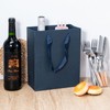 Sdootjewelry Navy Blue Gift Bags, Navy Gift Bag with Handles
