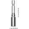 Silver Drum Key Keys Tuning Drums Metal Drill Bit Percussion