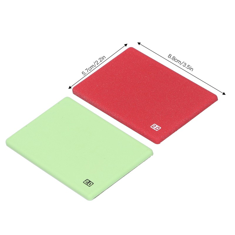 2Pcs Billiard Cue Tip Shaper Snooker Metal Sandpaper Grinding Filing