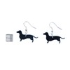 Miniblings Dachshund Dog Earrings Pendant Saussage Dog Acrylic Glass Dachshund