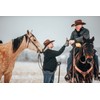 TrailMax Large Horn Saddle Bags; Horn Saddle Bags for Horses;