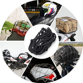 Namvo Motorcycle Helmet Strap Net Elastic Stretchy Rubber Luggage Rope Holder Cover For Cross Country Motorcycles