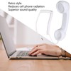 Retro Phone Handset, Phone Telephone Receiver, Multifunction Radiation Proof Handheld