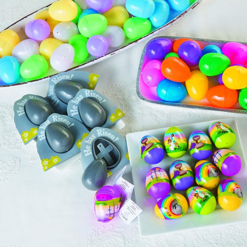Fun Express Resurrection Eggs 12 Pack - Christian Easter Egg