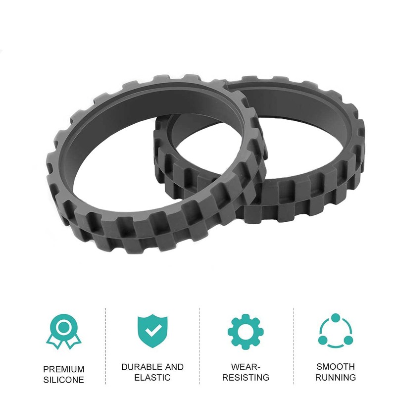 ToSSme Tires for iRobot roomba Wheels Series 500, 600, 700,