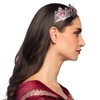 Boland 64570 - Corona regina, cerchietto con pietre preziose, principessa,