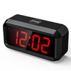 SUPLEDCK Alarm Clock,Digital Alarm Clock for Bedrooms,Battery Operated Clock,Adjustable 3