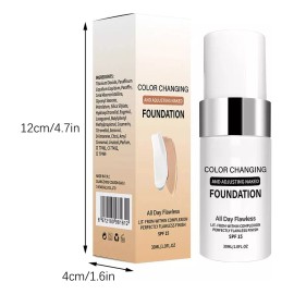 Base De Maquillaje Que Cambia De Color Para Piel Envejecida
