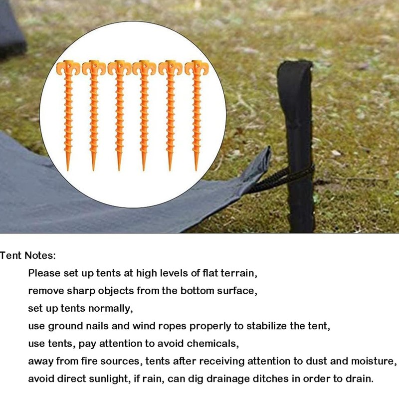 JYTDBCS 10Pcs Camping Tent WanFengXue Stakes Pegs Tent Heavy Duty