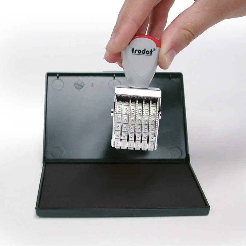 Dormy Stamp Pad 158x90mm Black Ref 419516SP