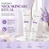 Magic Collagen Fullerene Neck Cream with Roller,Tighte &Lift Firming,2 Pack