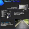 5 Inch LED Work Light 102W 6000K Waterproof Driving Lights