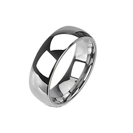 Tapsi´s Coolbodyart® Women's Ring Men's Ring Tungsten in Silver Classic Line Wedding Ring Wedding Ring, Tungsten Carbide, No Gemstone