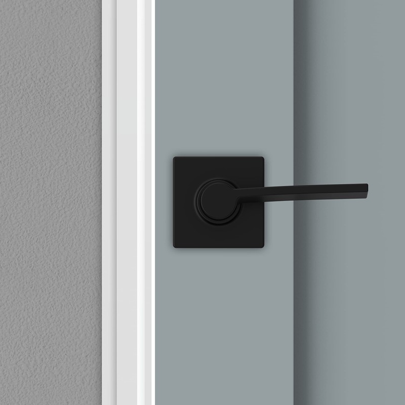 Kwikset Ladera Interior Passage Door Handle, Lever For Closet and