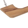 Teak Handrail - Single Loop 12 Inch Boat Grab Handle