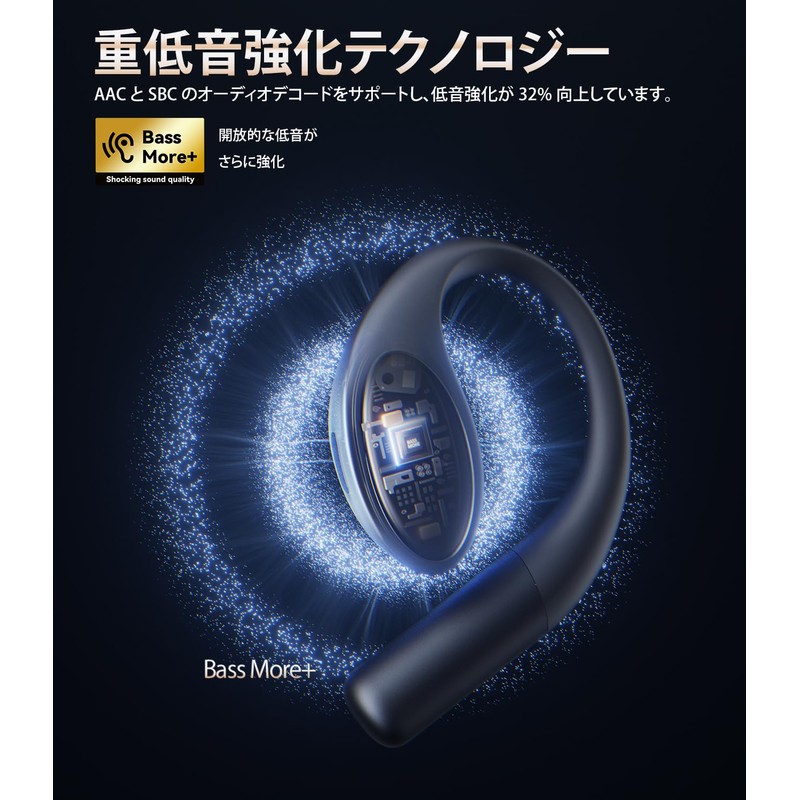 1MORE Open Earbuds, S51, Open Earbuds, No Blocking Ears, Lightweight,