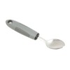 4pcs Adaptive Utensils Knife Fork Spoons Weighted Wide Handles Grey
