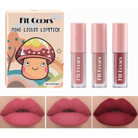 Lápiz Labial De Larga Duración Con Brillo De Labiales De 4 Colores, Lápiz Labial Líquido Metálico, Fácil De Aplicar Y Limpiar, Duradero E Impermeable, Antiadherente (C, Lip)