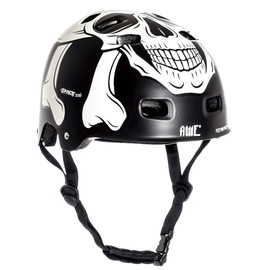 AWE® MEET YOUR MAKER™ BMX/E-Bike/Bike Helmet Black 55-58cm *FREE 5 YEAR CRASH REPLACEMENT*