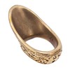 Archery Thumb Rings Good Protection Engraving Pattern Brass Finger Protector
