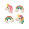Culpitt Rainbows & Unicorns Sugar Piping's, Edible Cake Decorations, Unicorn