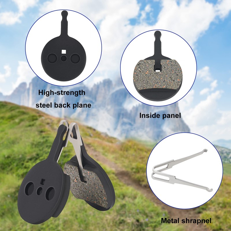 AHL Bicycle Semi-Metallic Disc Brake Pads for AVID BB5 BB-5
