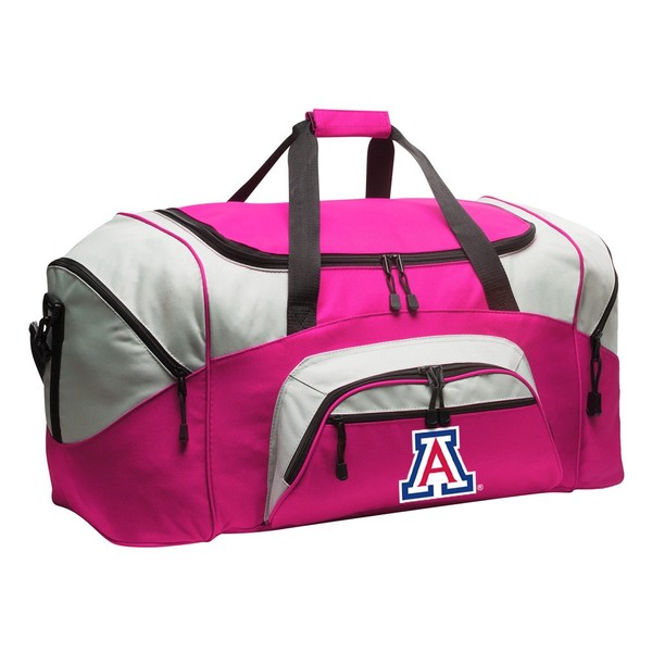 Large University of Arizona Duffel Bag Ladies Arizona Wildcats Suitcase Duffle - Gym Bag Gift IDEA for Her