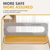strenkitech Foldable Toddler Bed Rails - Kids Guard Bumper for