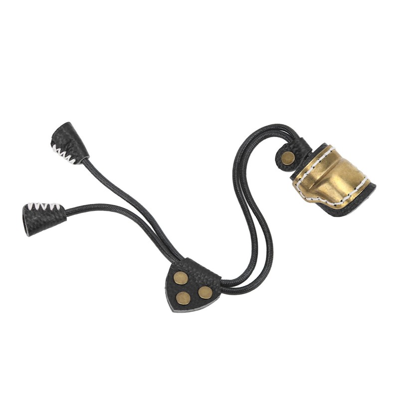 Leather Archery Thumb Ring Archery Finger Protector Guard for Traditional