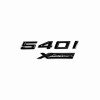 Unbranded for 5 Series Gloss Black Emblem 540i+XDrive Number Letters