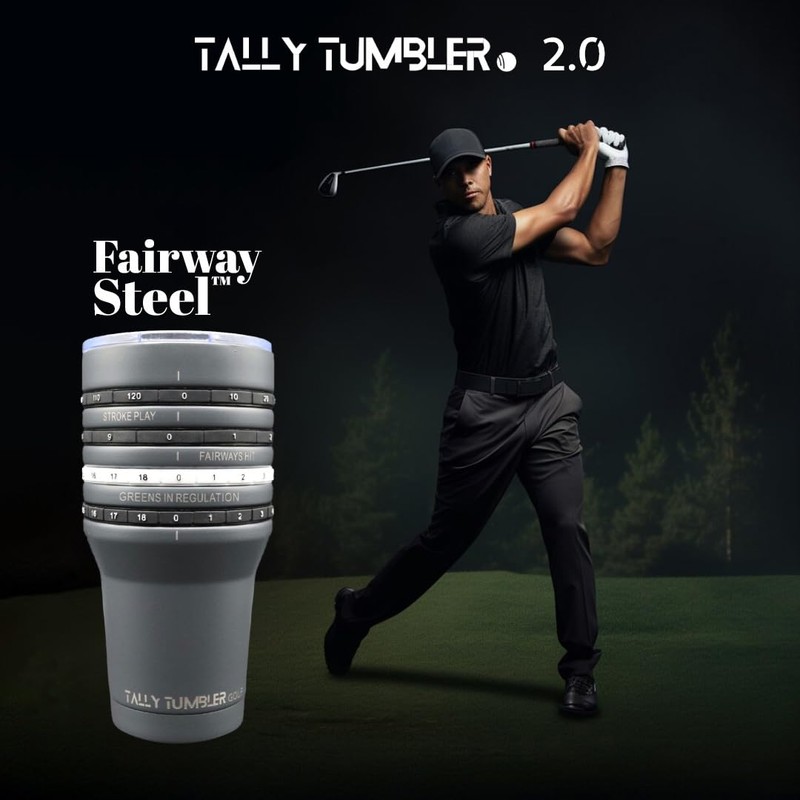 Tally Tumbler Golf (Fairway Steel)