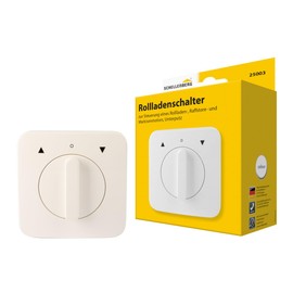Schellenberg 25003 Shutter Switch In-Wall White