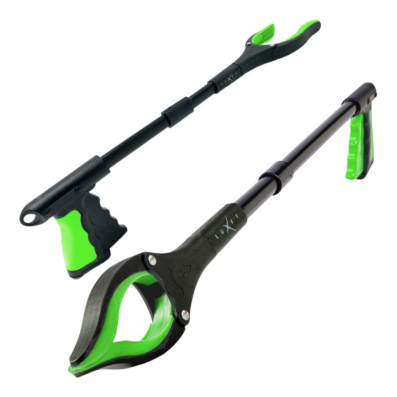 Grabber Reacher Tool 19 Inch Long, Foldable Pick Up Stick