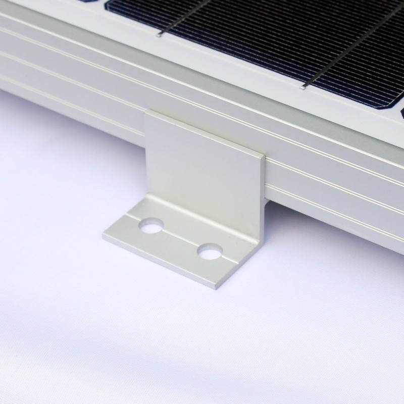Complete set of 4 solar panel brackets for mounting solar