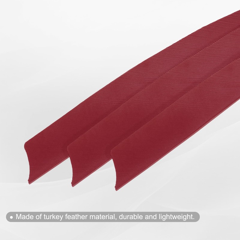 PATIKIL Arrows Vanes 4 Inch, 25 Pack Left Wing Arrow