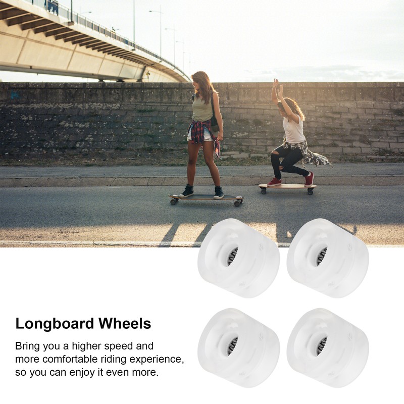 78A 60x45mm HighElastic Skateboard Flash Wheel PU Filling for Longboard