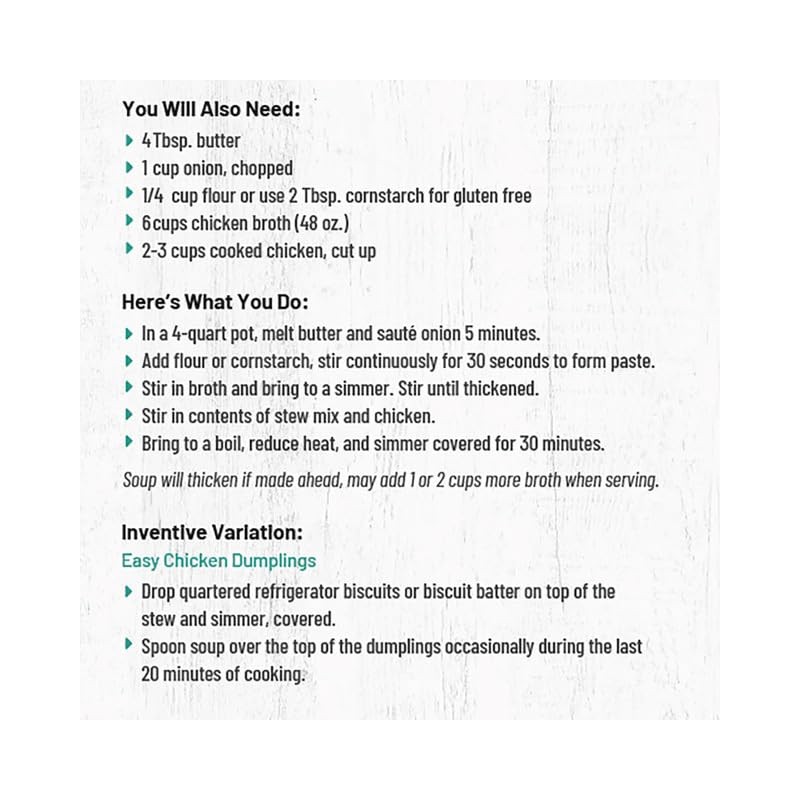 Frontier Soups Hearty Meals colorado campfire Chicken Stew, 7 oz,