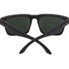 SPY Helm Sunglasses Soft Matte Black with Happy Lens Gray