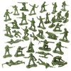 BMC Plastic Army Women - 36pc OD Green Female Soldier