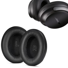KZIOACSH Replacement Earpads for Bose QuietComfort(QC) Ultra Wireless Headphones,Soft Protein Leather Ear Pads Cushions Over-ear Noise Isolation Headphones Memory Foam for Bose QuietComfort(QC) Ultra