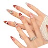 Christmas Style 10 Pcs Handmade Press on Nails | Almond