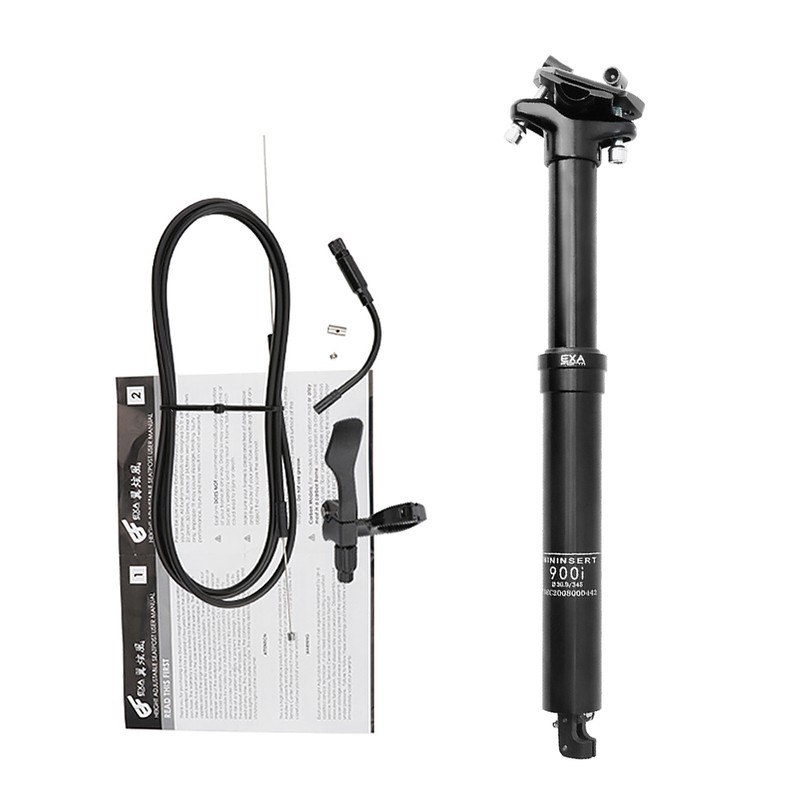 30.9mm/31.6mm Mountain Bike Seatpost with Adjustable Height MTB Cable Controlled