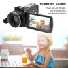 Camcorder Video Camera 4K Ultra 56MP with Night Vision, 18X