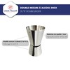 Louis Tellier N4135 Stainless Steel Double Jigger Measure 20/40 ml
