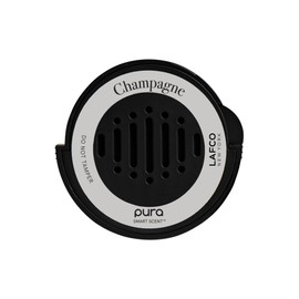 LAFCO New York Pura Car Smart Diffuser Refill, Champagne - 30-Day Scent - Free of Parabens & Phthalates - Cruelty Free