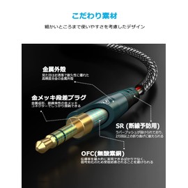 Stereo Standard Plug Convert SOLMIMI 3.5mm Mini Female to 6.35mm Standard Male Stereo Mini Plug Converter Headphone Converter Plug for Audio Nylon Braided Gold Plated Audio Converter Adapter Mini Plug Standard Plug Conversion 30cm SG4